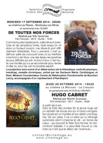 rencontres sept-oct 2014